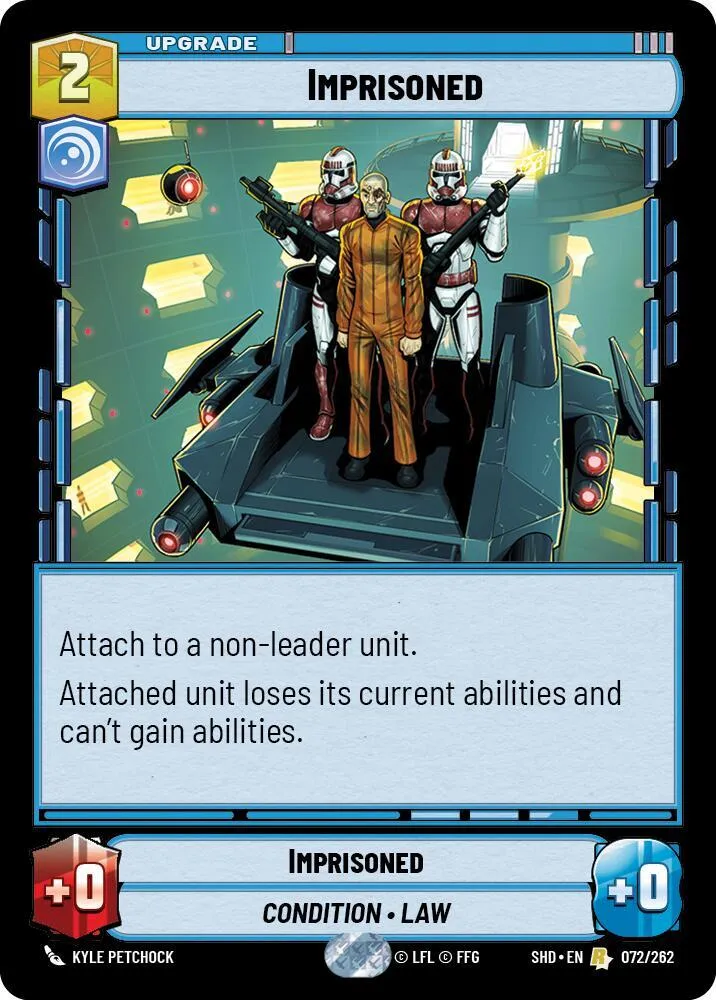 Emprisonné — Shadows of the Galaxy — Star Wars: Unlimited