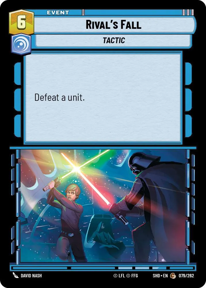Rival's Fall — Shadows of the Galaxy — Star Wars: Unlimited