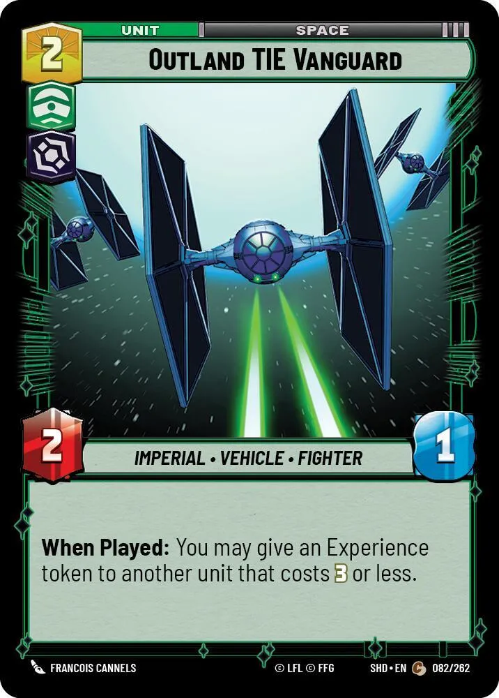 Avant-Garde de TIE Outland — Shadows of the Galaxy — Star Wars: Unlimited
