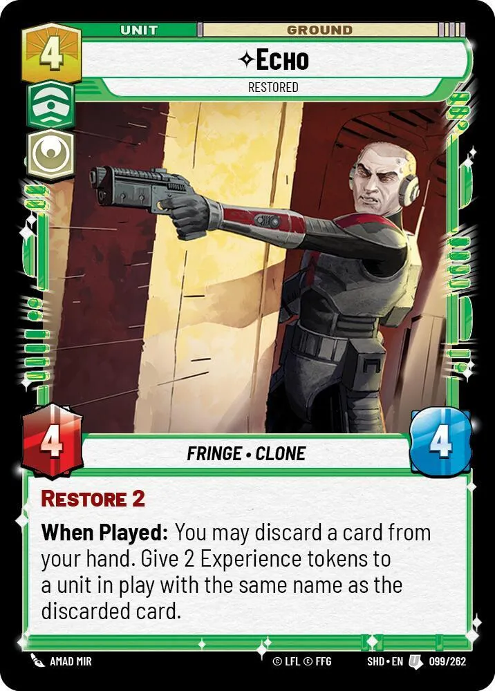 Echo - Rétabli — Shadows of the Galaxy — Star Wars: Unlimited