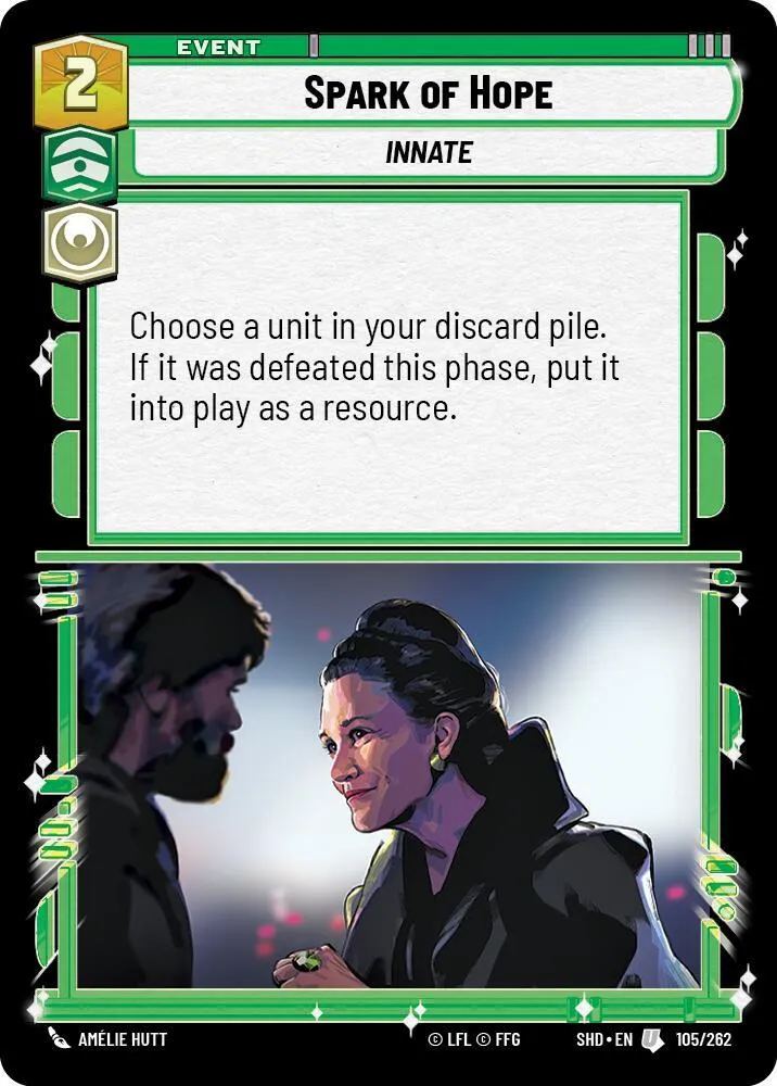 Étincelle d'Espoir — Shadows of the Galaxy — Star Wars: Unlimited