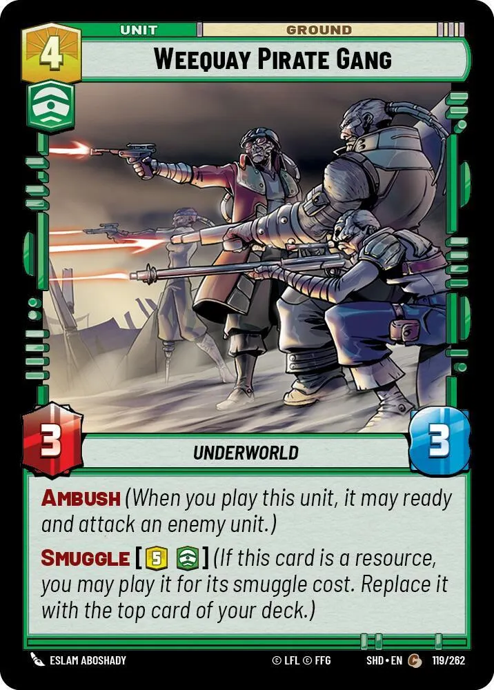 Weequay Pirate Gang — Shadows of the Galaxy — Star Wars: Unlimited