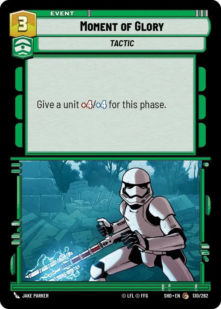 Instant de Gloire — Shadows of the Galaxy — Star Wars: Unlimited