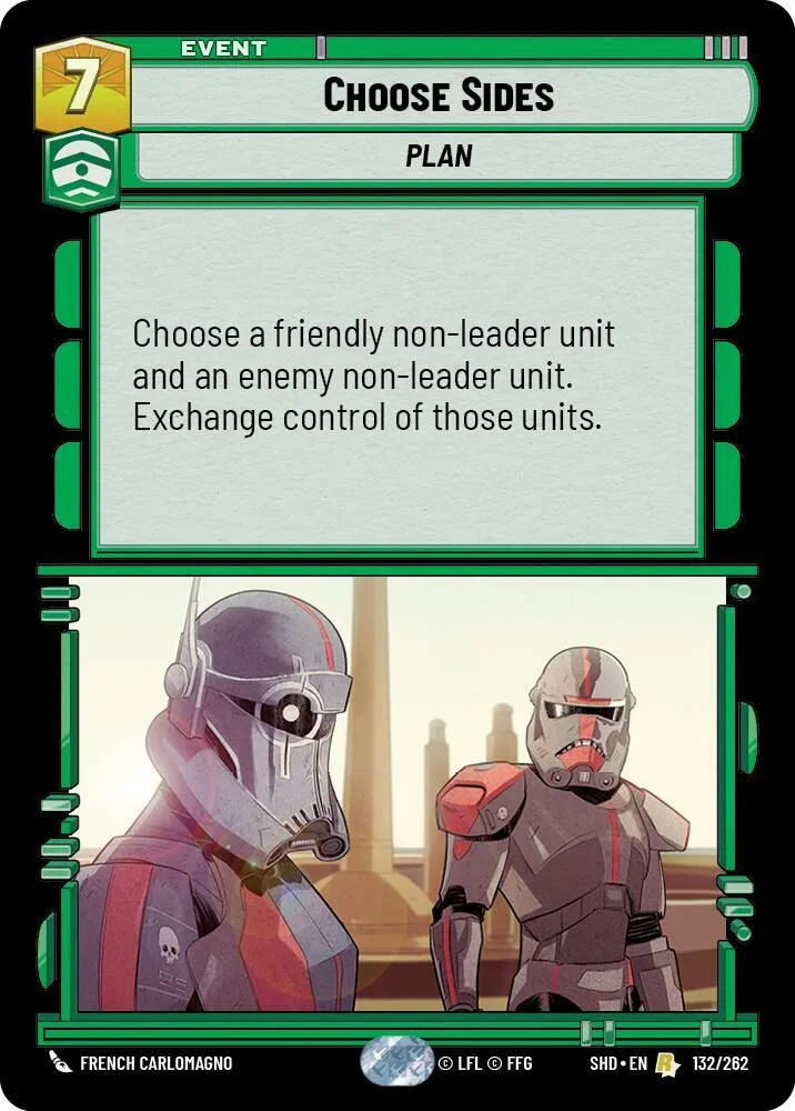 Choose Sides — Shadows of the Galaxy — Star Wars: Unlimited