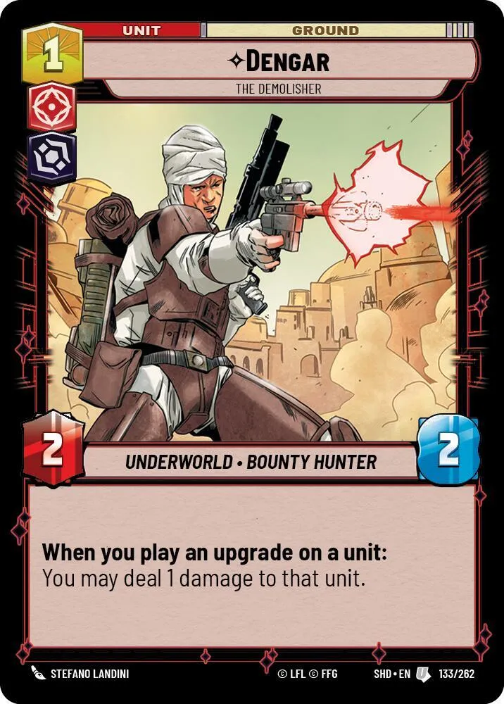 Dengar - The Demolisher — Shadows of the Galaxy — Star Wars: Unlimited