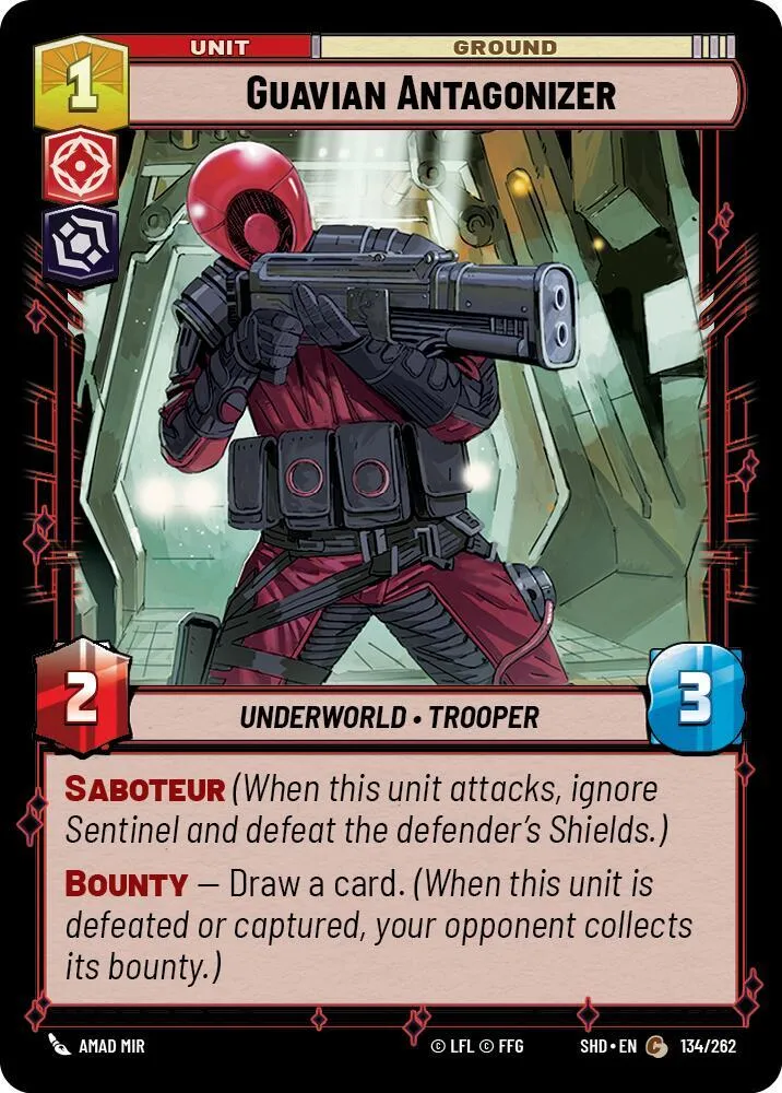 Antagoniste Guavien — Shadows of the Galaxy — Star Wars: Unlimited
