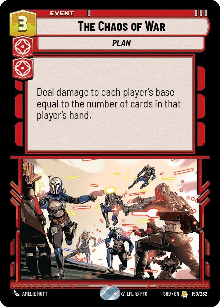 The Chaos of War — Shadows of the Galaxy — Star Wars: Unlimited