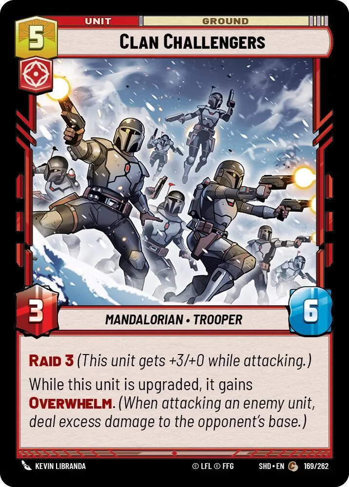 Challengers du Clan — Shadows of the Galaxy — Star Wars: Unlimited