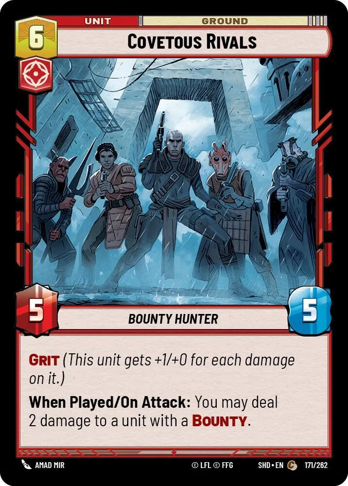 Rivaux Envieux — Shadows of the Galaxy — Star Wars: Unlimited