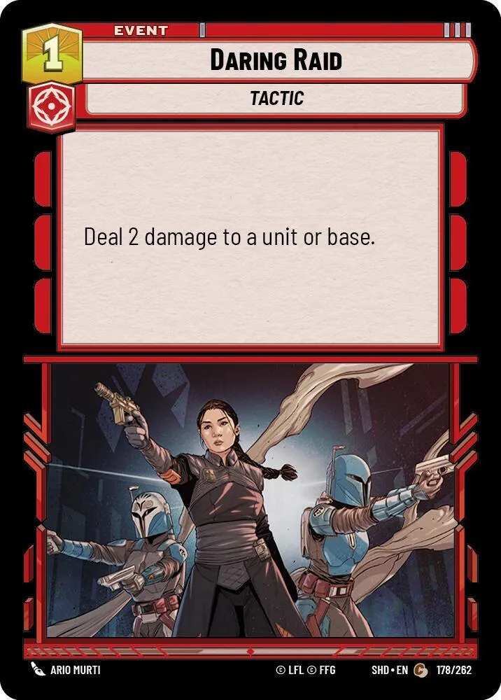 Raid Audacieux — Shadows of the Galaxy — Star Wars: Unlimited