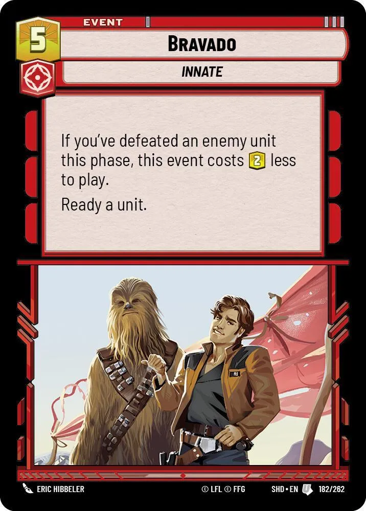 Bravado — Shadows of the Galaxy — Star Wars: Unlimited
