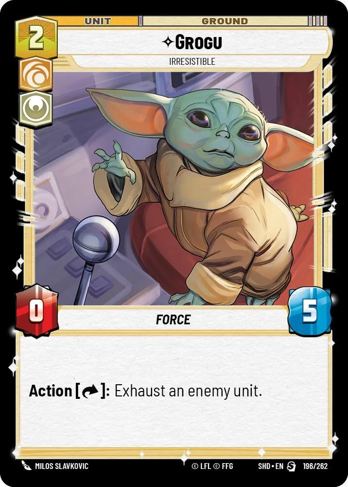 Grogu - Irresistible — Shadows of the Galaxy — Star Wars: Unlimited
