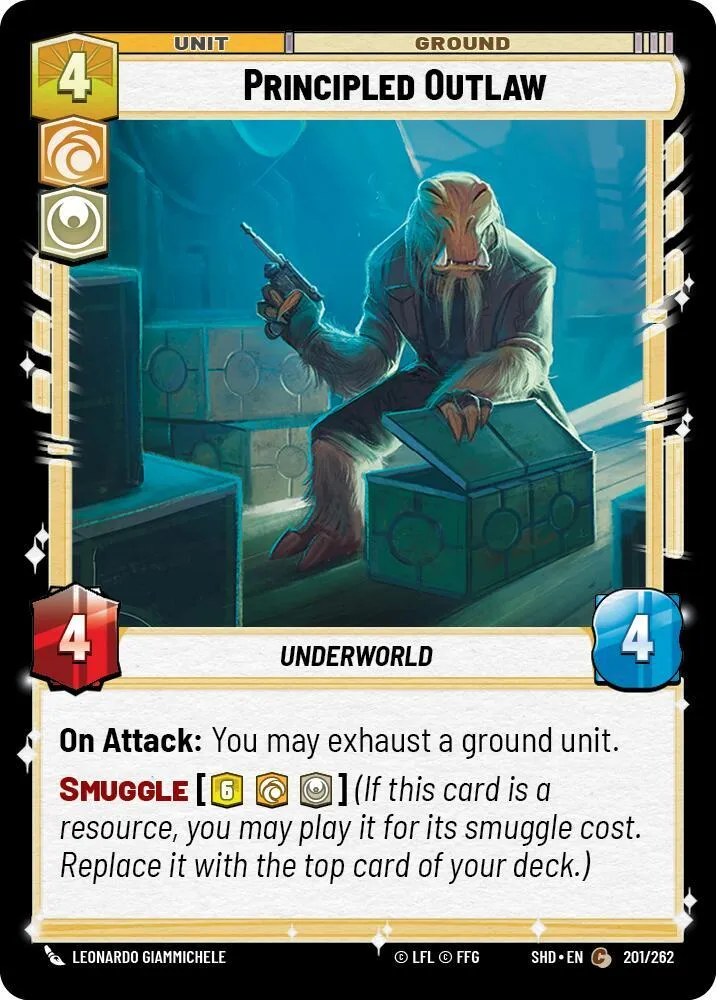 Hors-la-loi à Principes — Shadows of the Galaxy — Star Wars: Unlimited