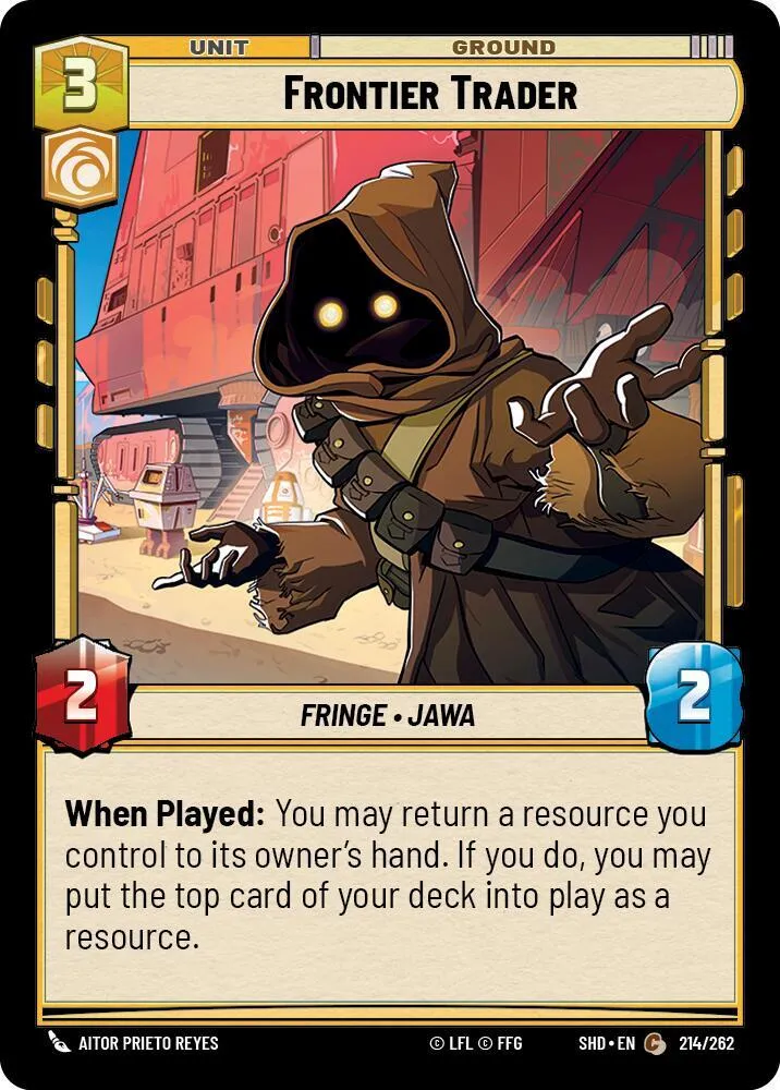 Frontier Trader — Shadows of the Galaxy — Star Wars: Unlimited