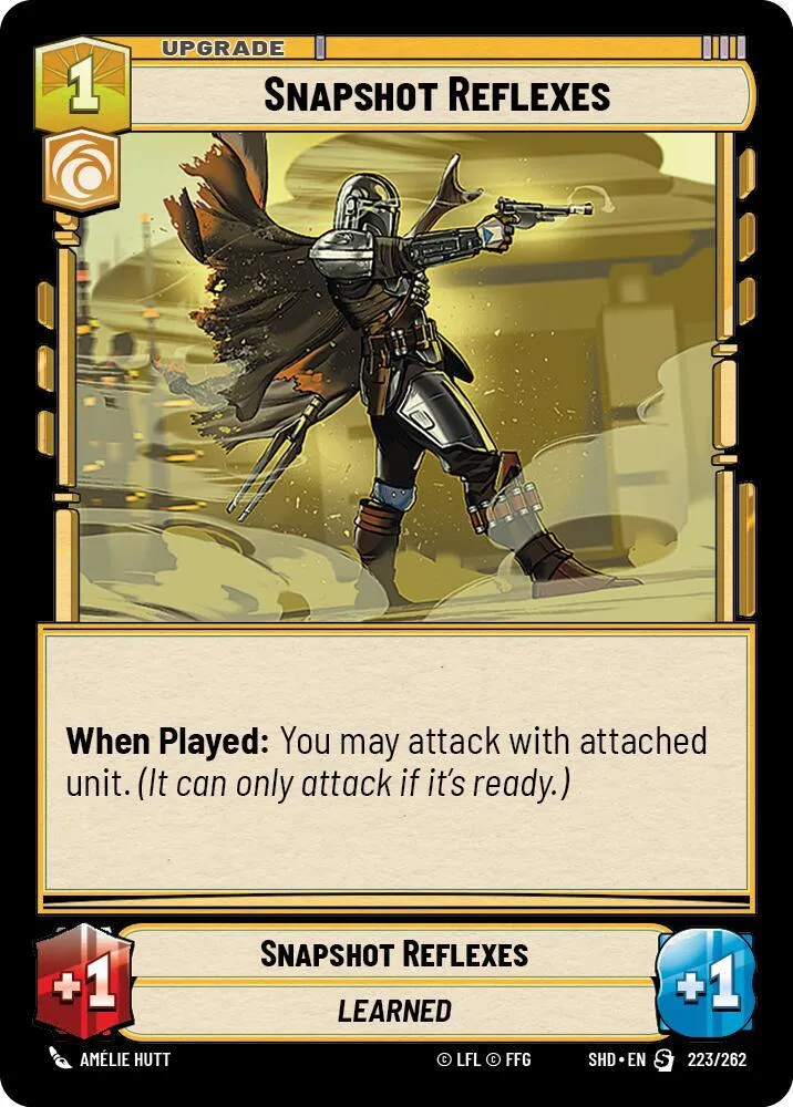Snapshot Reflexes — Shadows of the Galaxy — Star Wars: Unlimited