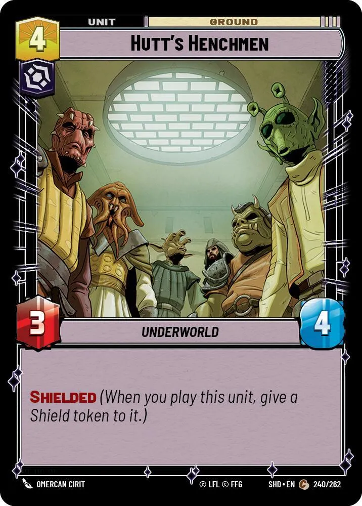 Hutt's Henchmen — Shadows of the Galaxy — Star Wars: Unlimited