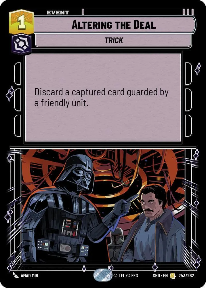 Altering the Deal — Shadows of the Galaxy — Star Wars: Unlimited