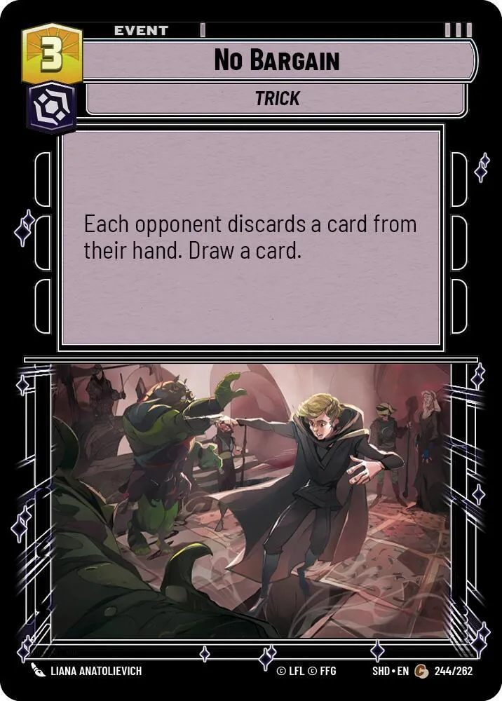 No Bargain — Shadows of the Galaxy — Star Wars: Unlimited