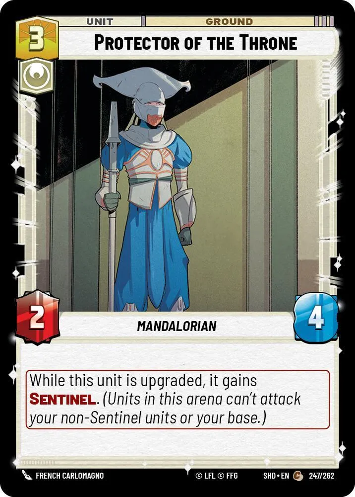 Protector of the Throne — Shadows of the Galaxy — Star Wars: Unlimited