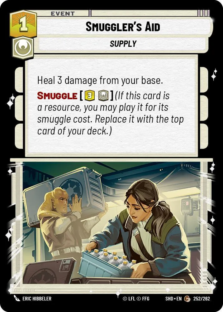 Smuggler's Aid — Shadows of the Galaxy — Star Wars: Unlimited