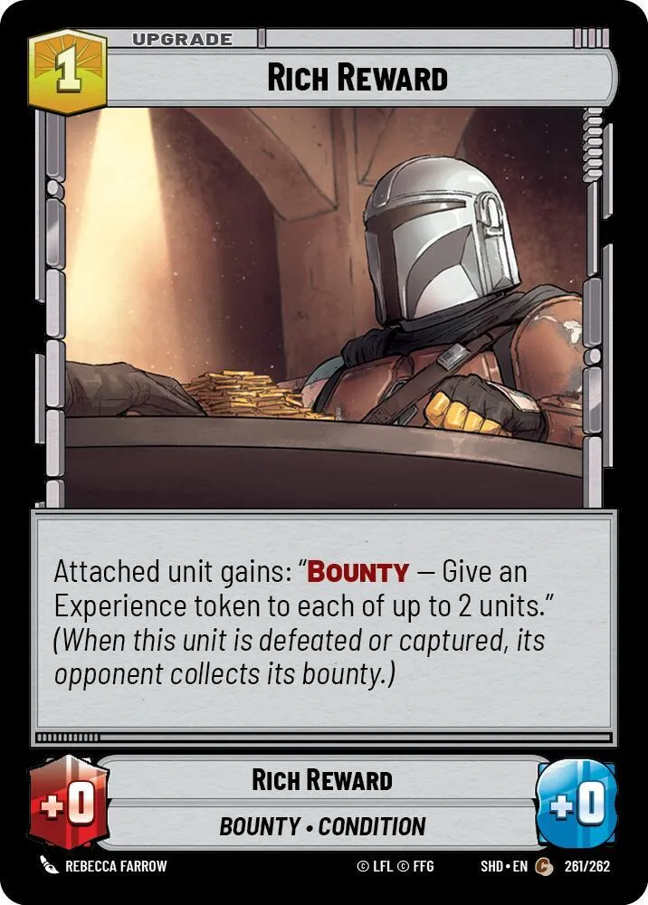 Rich Reward — Shadows of the Galaxy — Star Wars: Unlimited