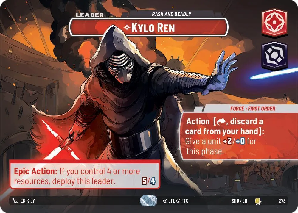 Kylo Ren - Impétueux et Mortel — Shadows of the Galaxy — Star Wars: Unlimited