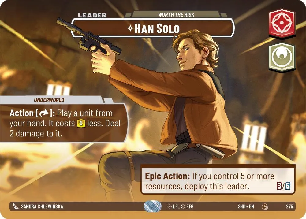 Han Solo - Ça En Valait La Peine — Shadows of the Galaxy — Star Wars: Unlimited