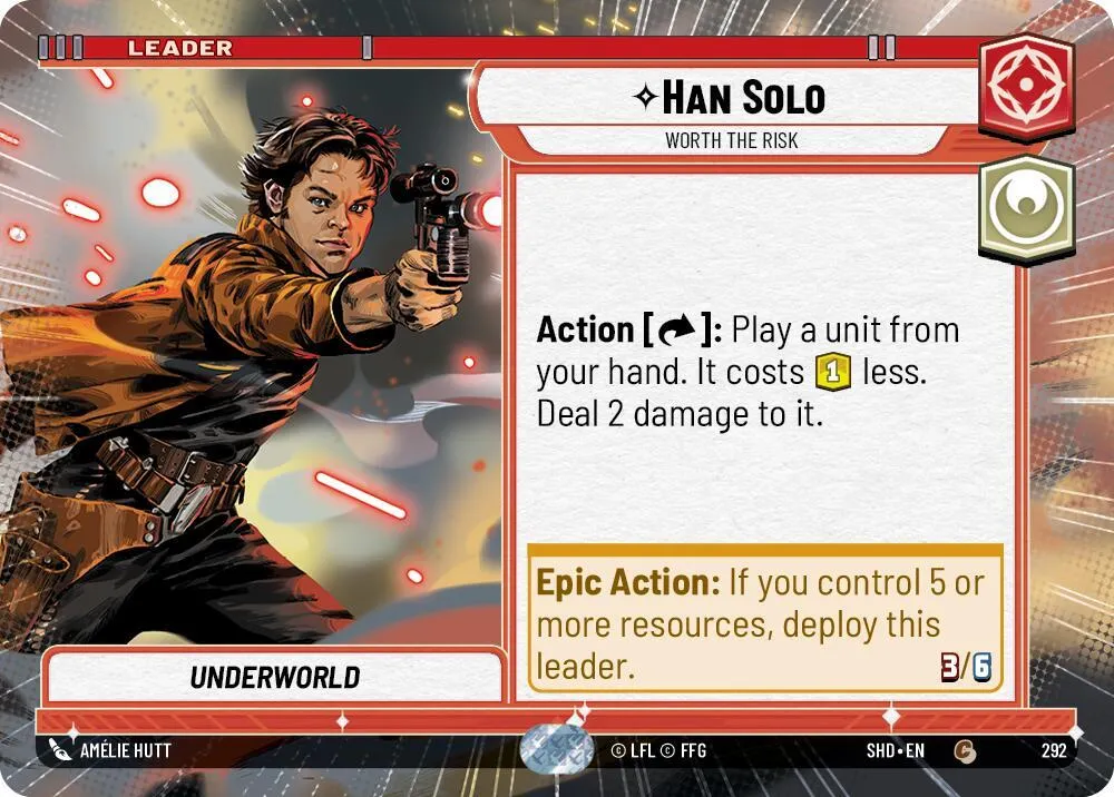 Han Solo - Ça En Valait La Peine — Shadows of the Galaxy — Star Wars: Unlimited