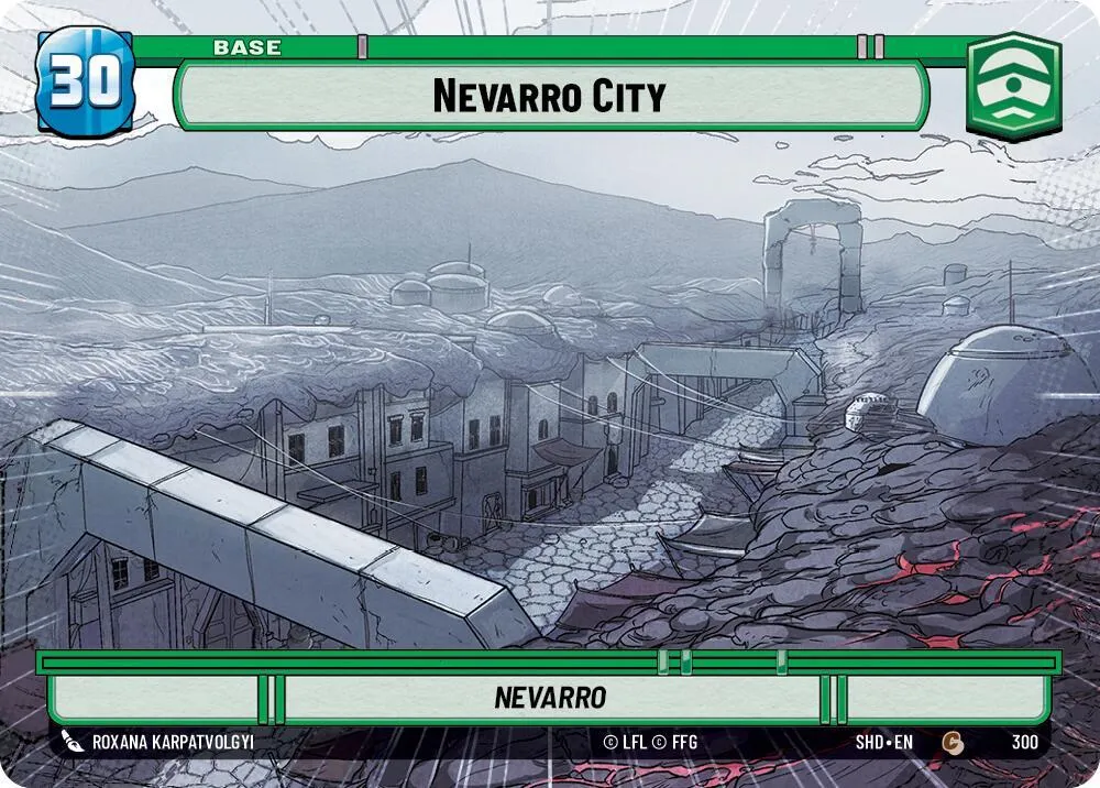 Nevarro City — Shadows of the Galaxy — Star Wars: Unlimited