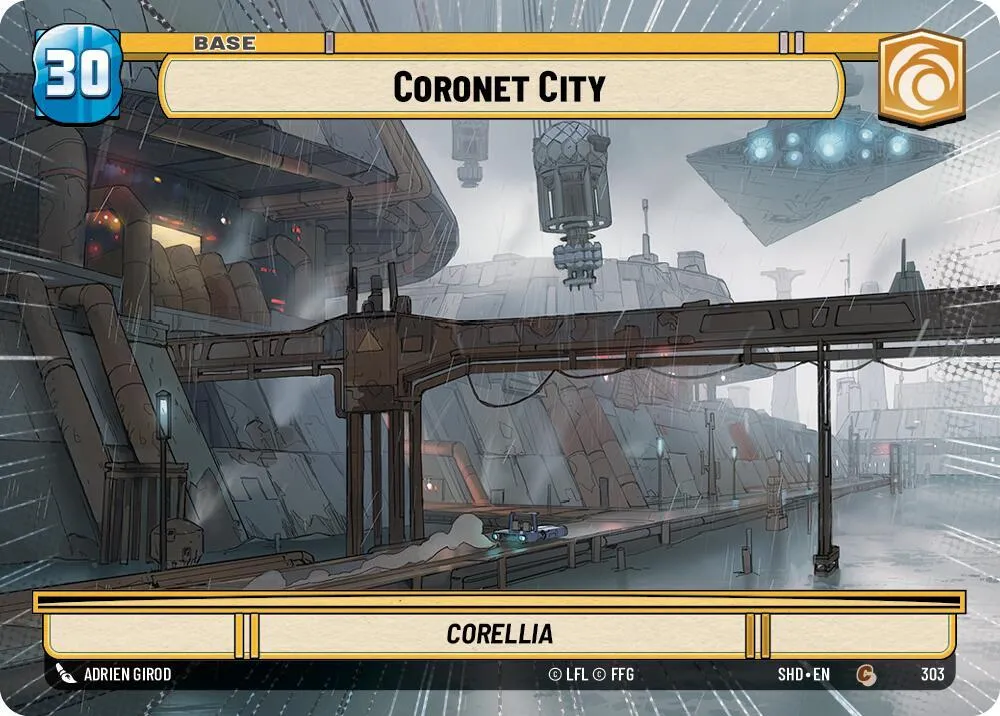 Coronet City // Experience — Shadows of the Galaxy — Star Wars: Unlimited
