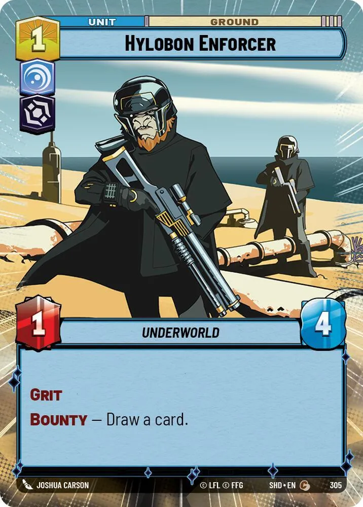 Exécuteur Hylobon — Shadows of the Galaxy — Star Wars: Unlimited