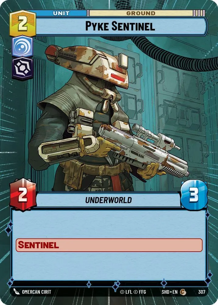 Sentinelle Pyke — Shadows of the Galaxy — Star Wars: Unlimited