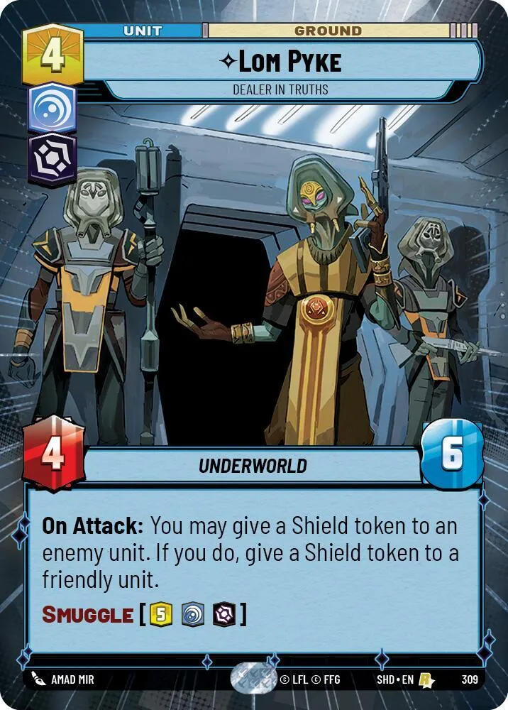 Lom Pyke - Marchand De Vérités — Shadows of the Galaxy — Star Wars: Unlimited