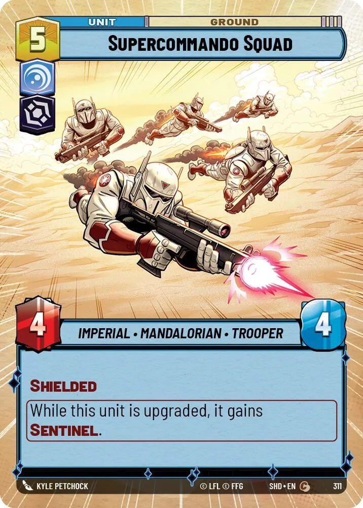 Escouade de Super Commandos — Shadows of the Galaxy — Star Wars: Unlimited