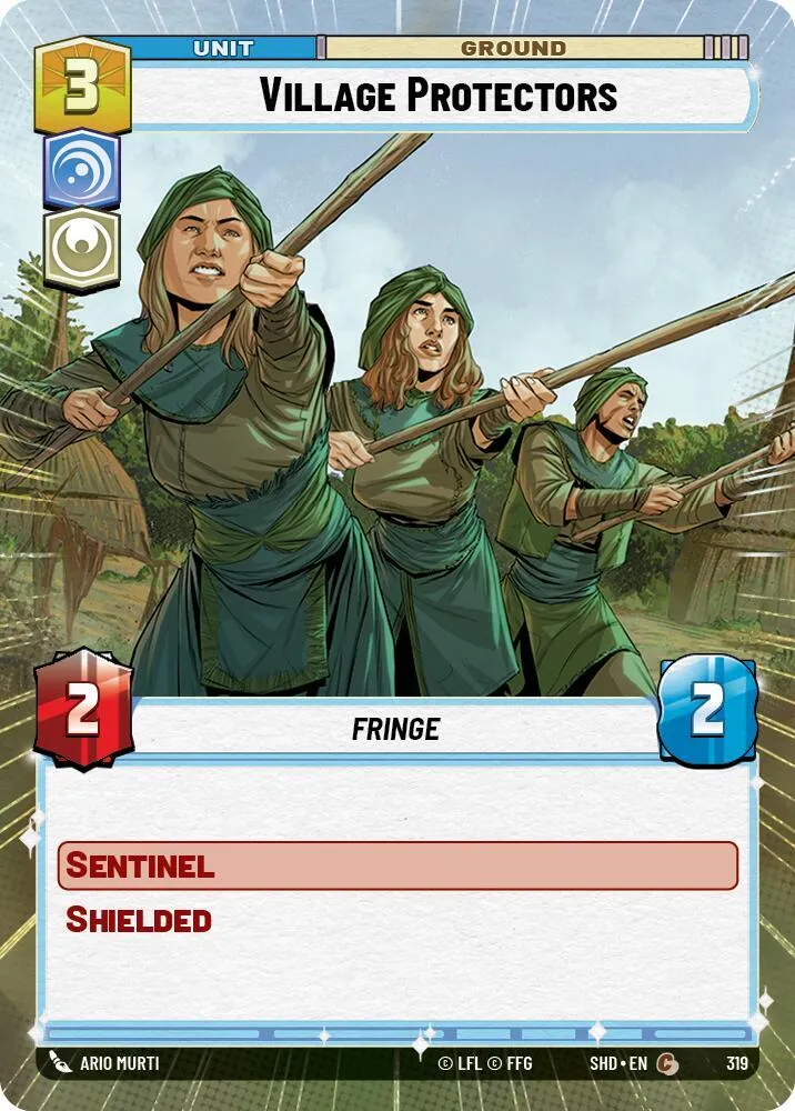 Protecteurs du Village — Shadows of the Galaxy — Star Wars: Unlimited