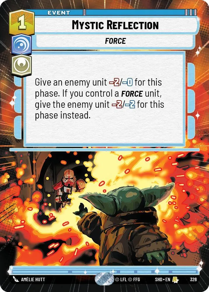 Reflet Mystique — Shadows of the Galaxy — Star Wars: Unlimited