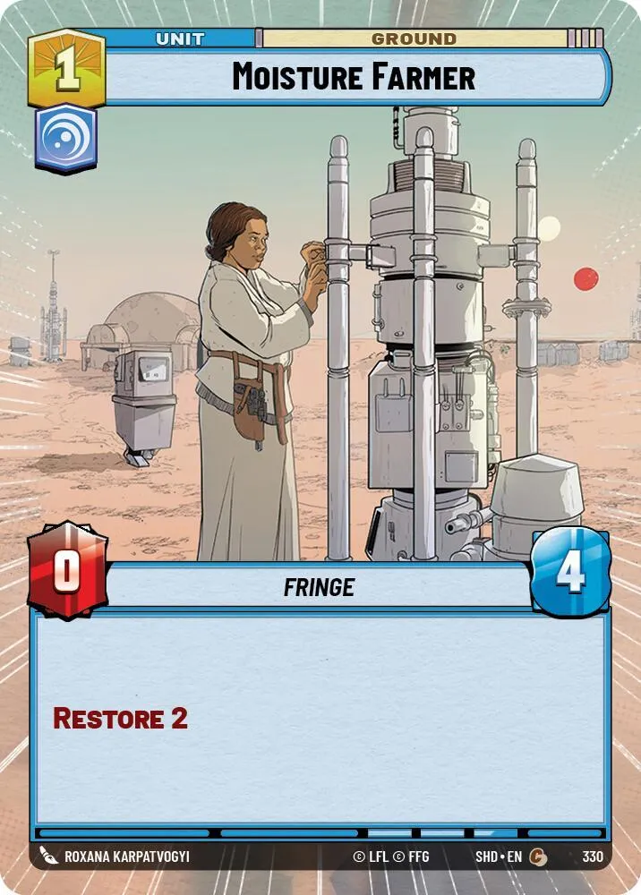 Fermière d'Humidité — Shadows of the Galaxy — Star Wars: Unlimited