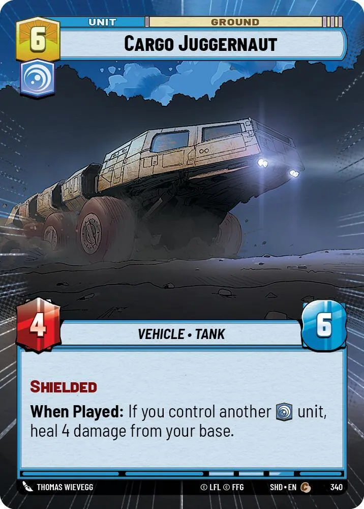 Cargo Juggernaut — Shadows of the Galaxy — Star Wars: Unlimited