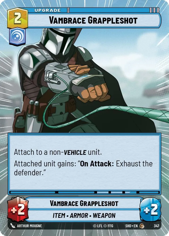 Vambrace Grappleshot — Shadows of the Galaxy — Star Wars: Unlimited