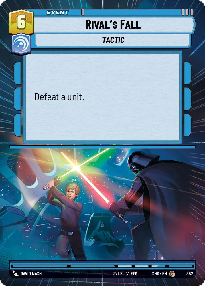 Rival's Fall — Shadows of the Galaxy — Star Wars: Unlimited