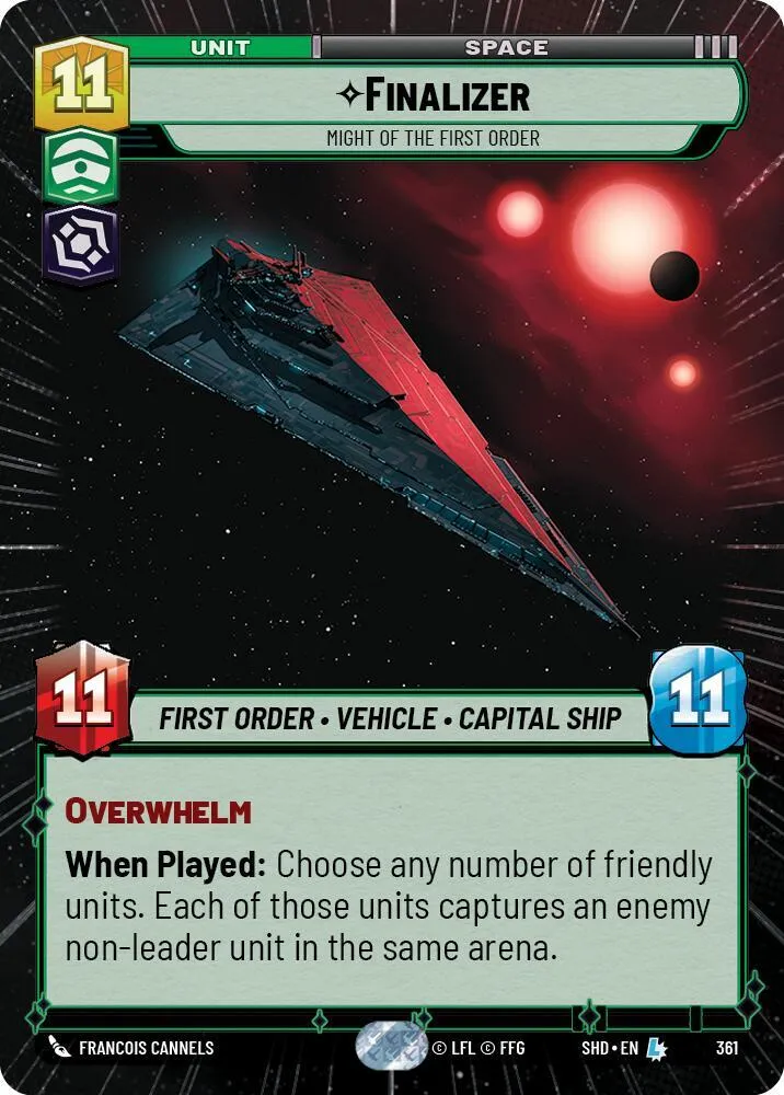 Finalizer - Puissance Du Premier Ordre — Shadows of the Galaxy — Star Wars: Unlimited