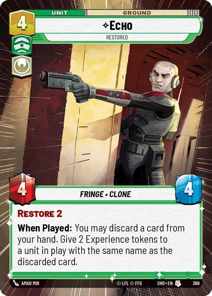 Echo - Rétabli — Shadows of the Galaxy — Star Wars: Unlimited