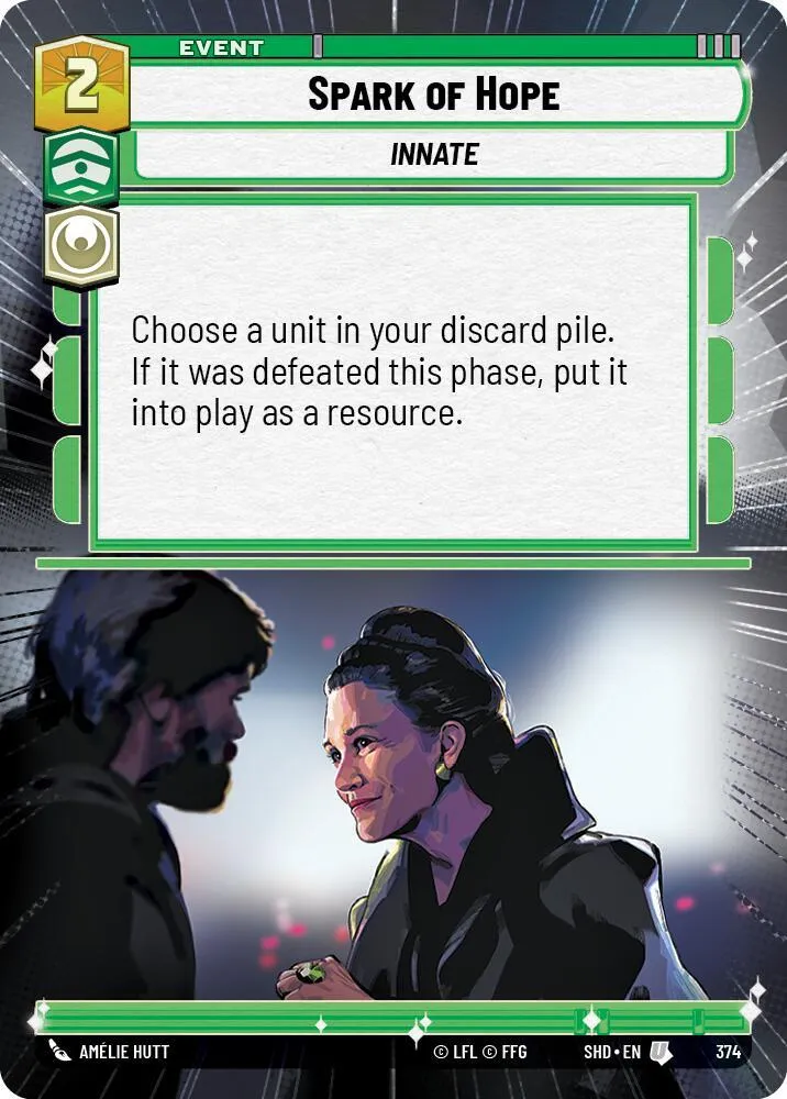 Étincelle d'Espoir — Shadows of the Galaxy — Star Wars: Unlimited