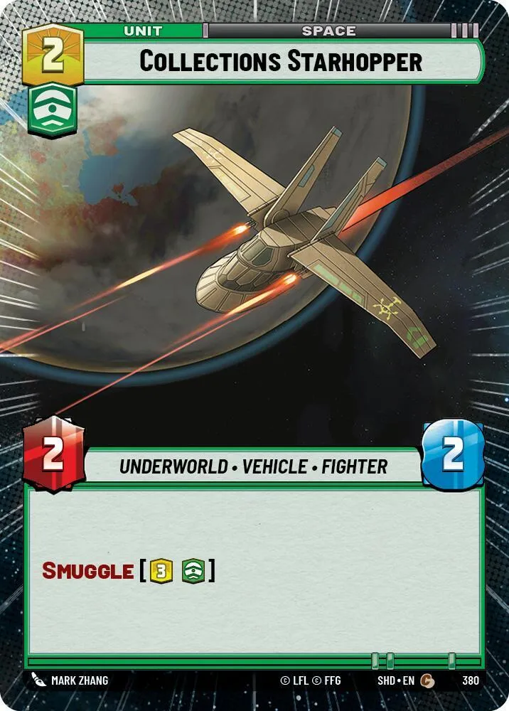 Starhopper de Collection — Shadows of the Galaxy — Star Wars: Unlimited
