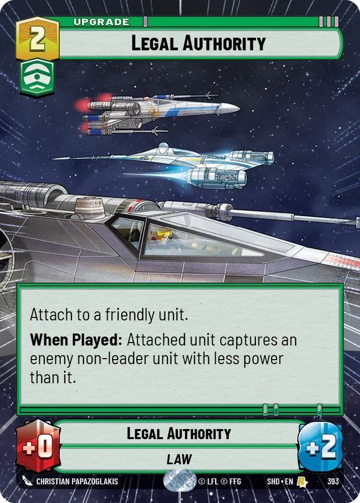 Autorité Légale — Shadows of the Galaxy — Star Wars: Unlimited