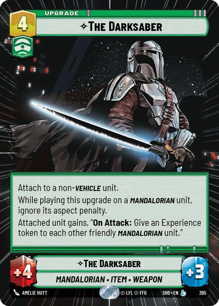 Le Sabre Noir — Shadows of the Galaxy — Star Wars: Unlimited