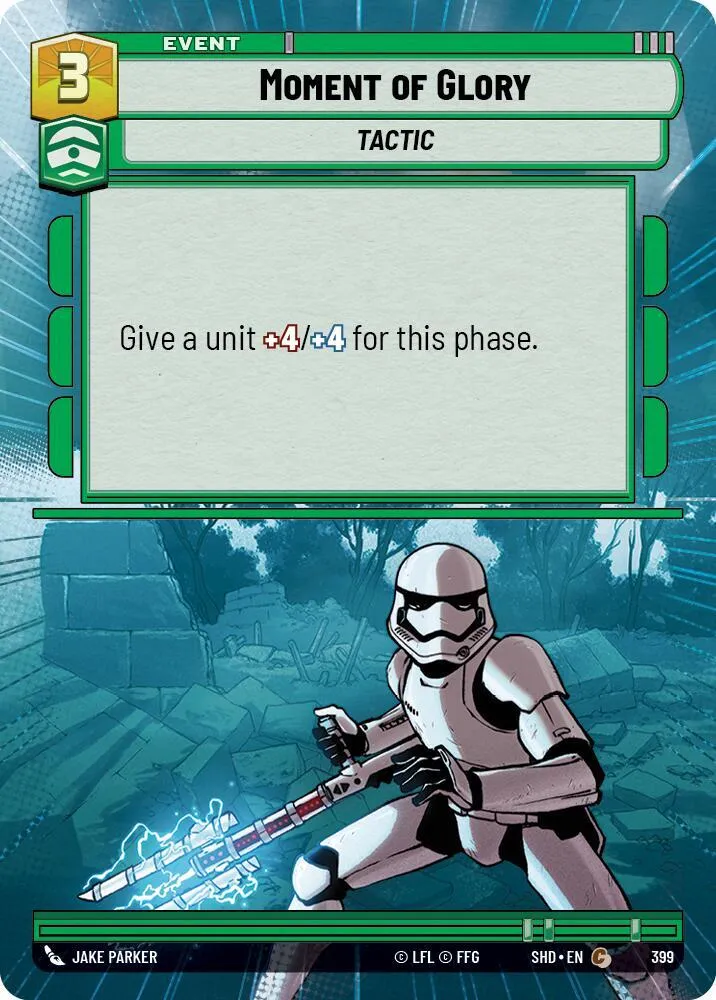 Instant de Gloire — Shadows of the Galaxy — Star Wars: Unlimited