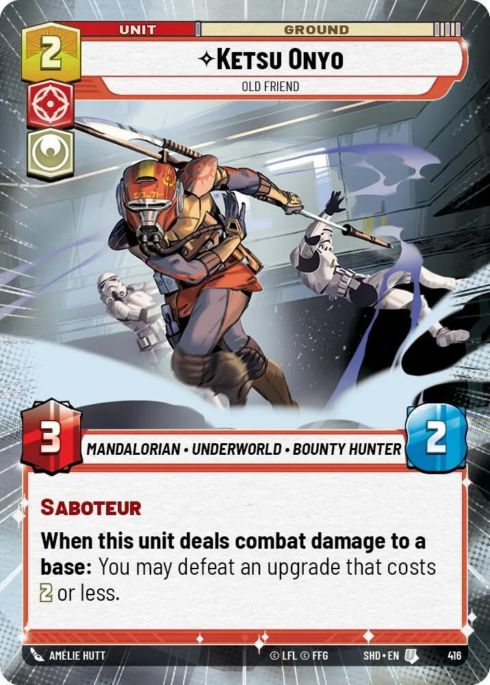 Ketsu Onyo - Vieille Amie — Shadows of the Galaxy — Star Wars: Unlimited