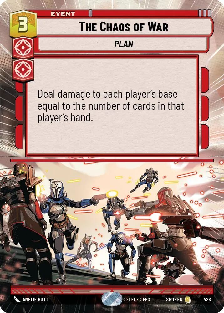 Le Chaos de la Guerre — Shadows of the Galaxy — Star Wars: Unlimited
