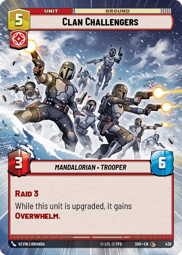 Challengers du Clan — Shadows of the Galaxy — Star Wars: Unlimited